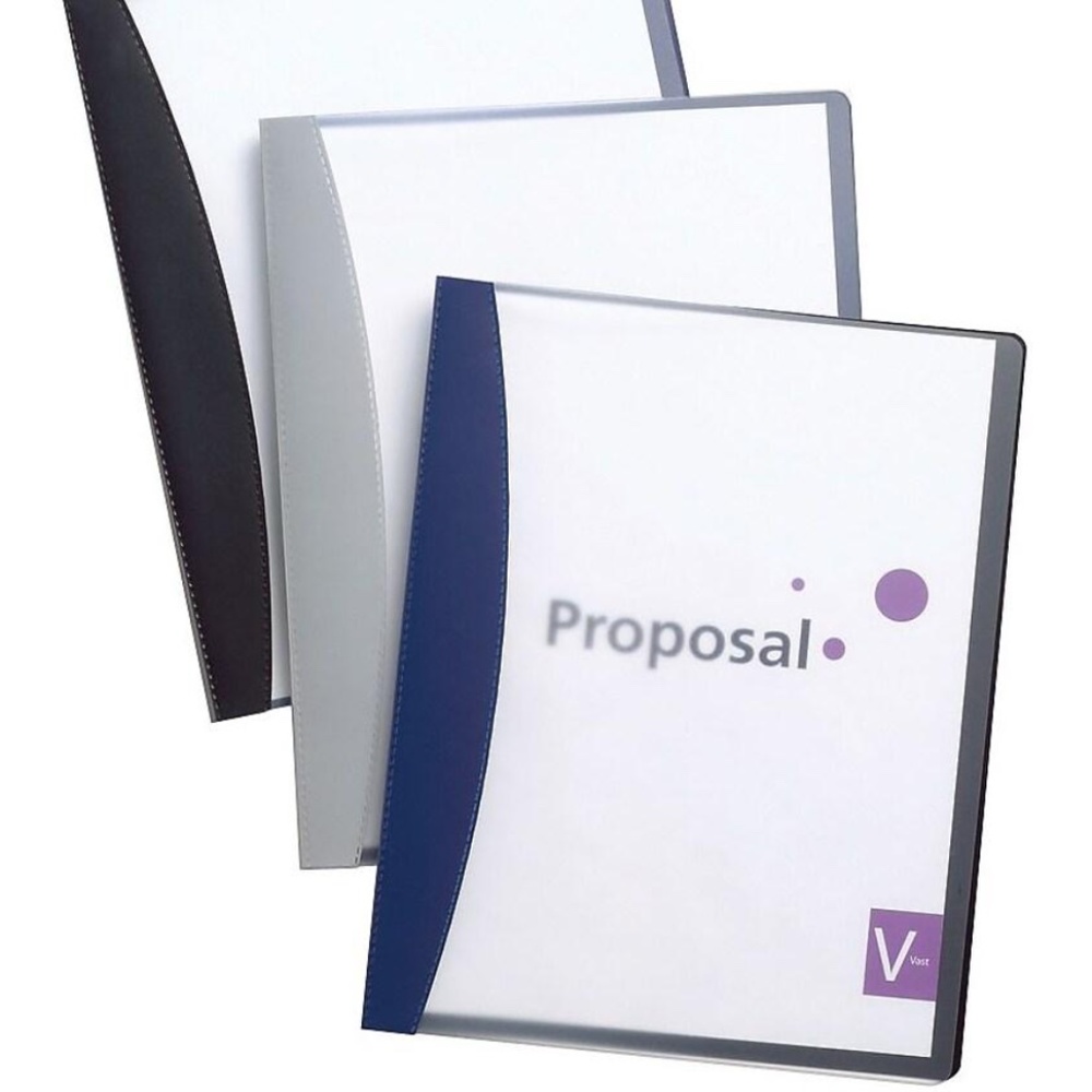 3 pcs Clear Front Report Covers